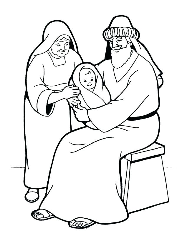 618x802 Mary And Elizabeth Coloring Pages