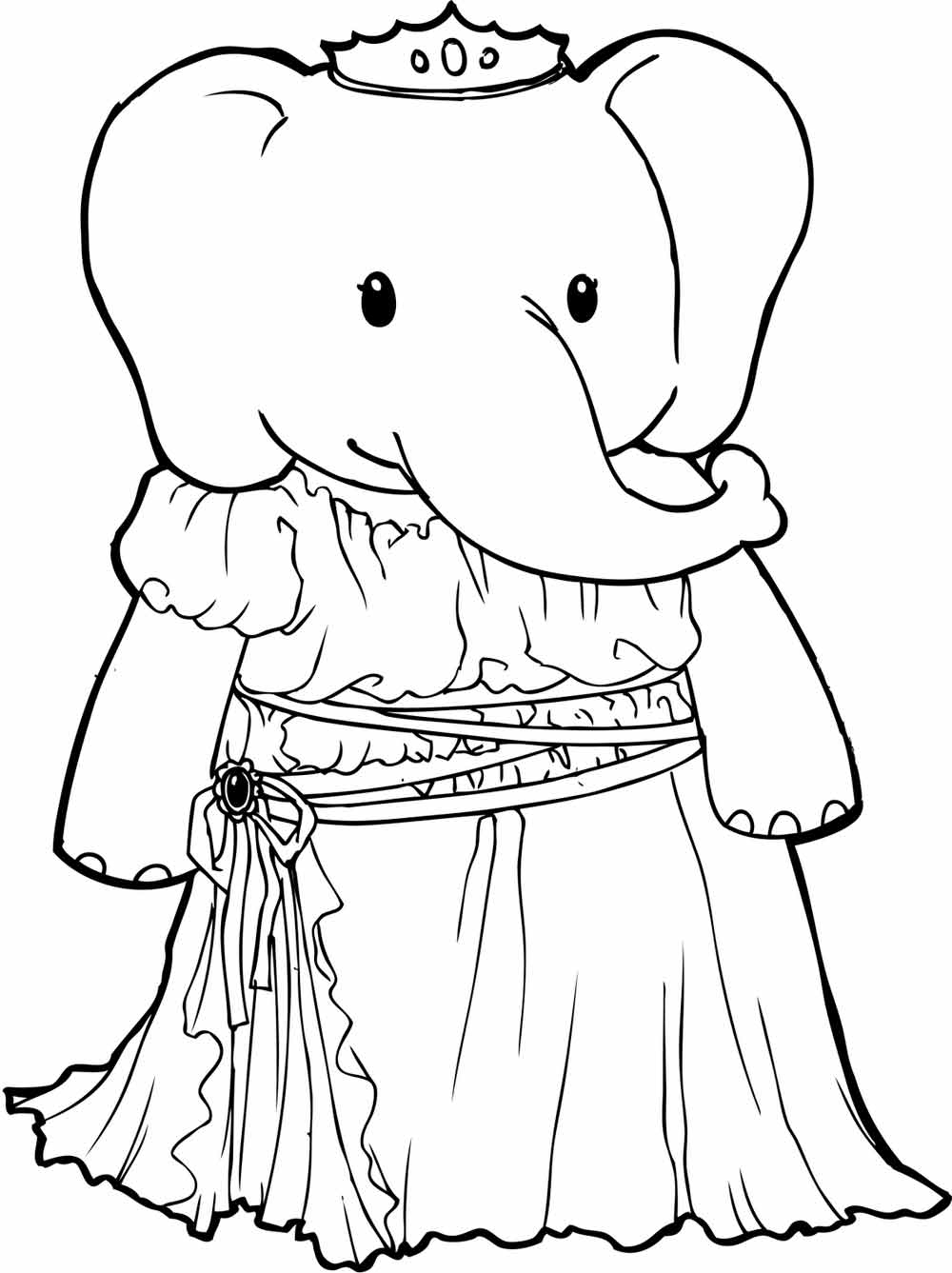 1000x1337 Ella Elephant Coloring Pages ~ Best Ideas For Printable