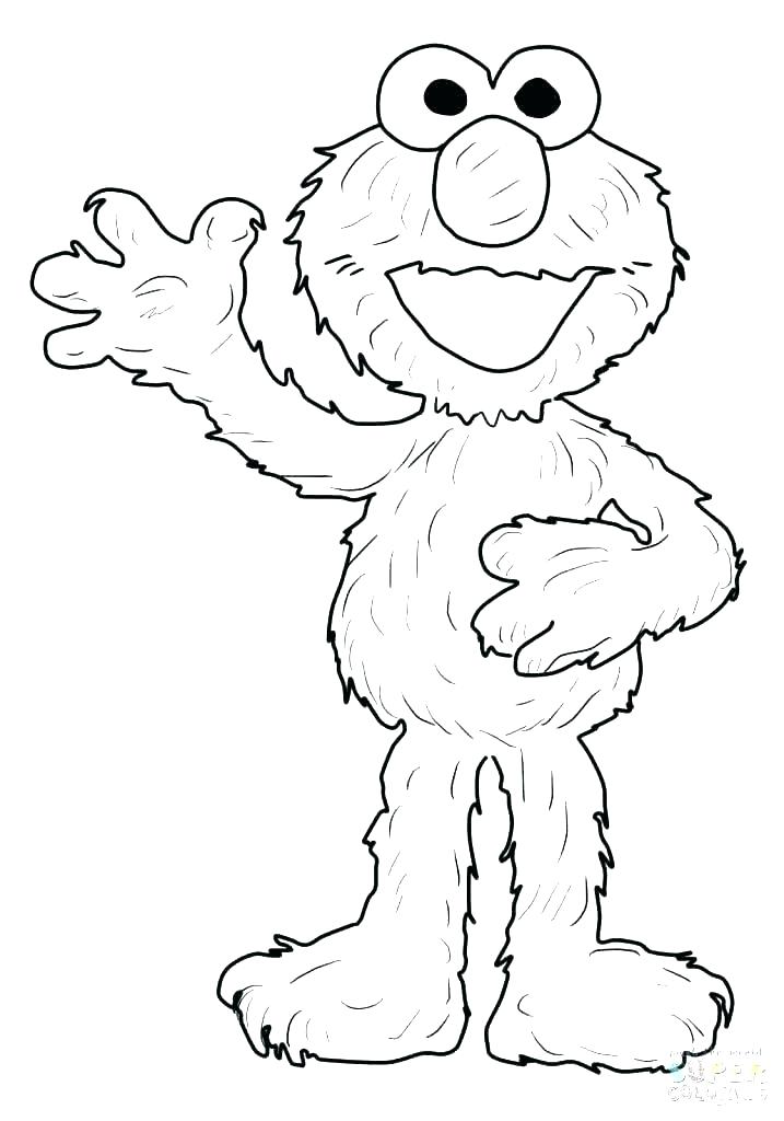 717x1024 Elmo Coloring Pages Free Printable Coloring Page Free Printable