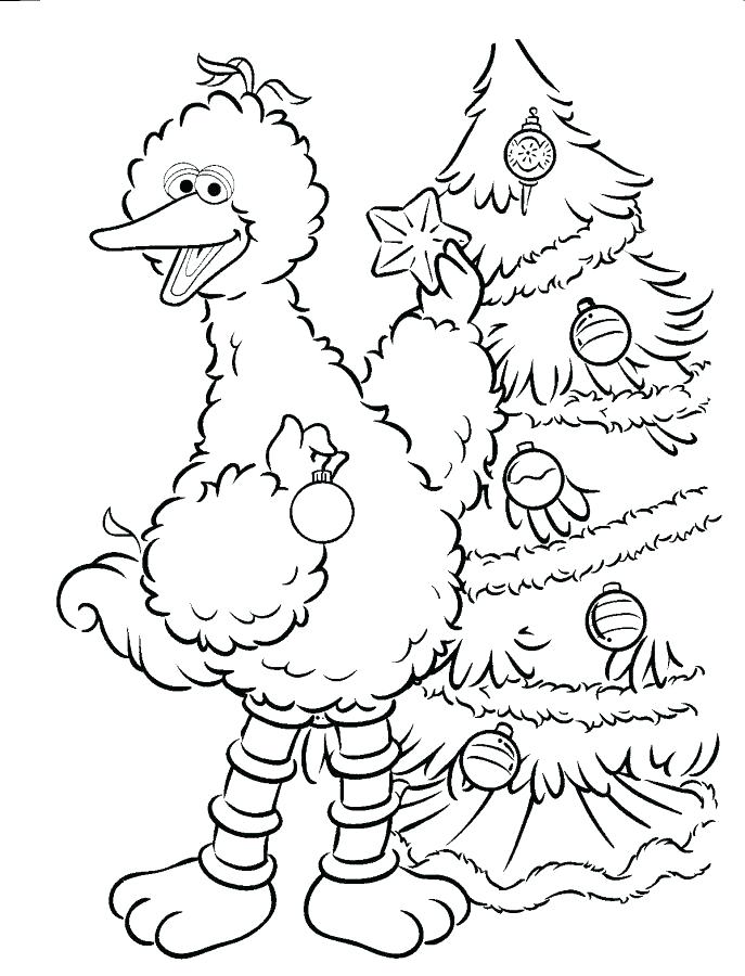 687x900 Free Printable Elmo Christmas Coloring Pages Sheet Face Page
