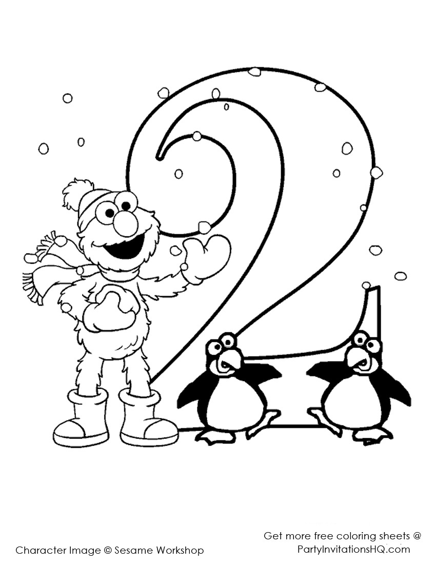 850x1100 Latest Sesame Street Elmo Christmas Coloring Pages For Elmo