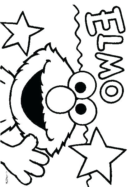 Elmo Coloring Pages