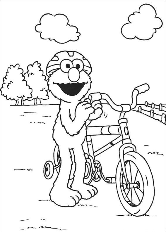 Elmo Coloring Pages Free Printable