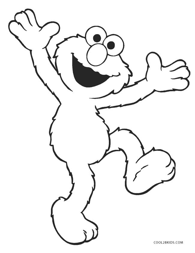 650x842 Printable Elmo Coloring Pages For Kids Cool2bkids