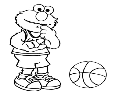 400x322 Elmo Face Coloring Page Image Clipart Images