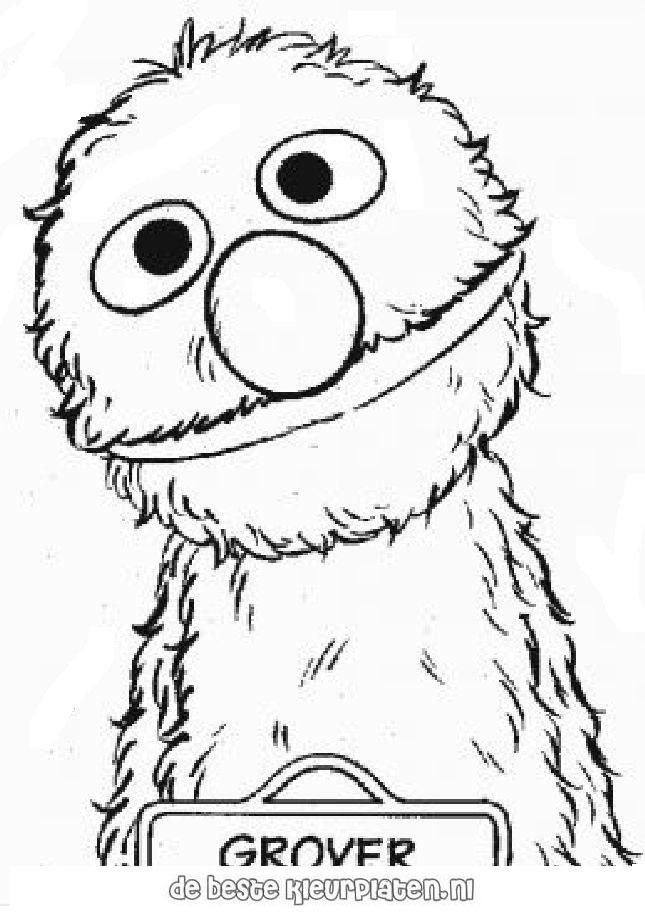 645x912 Sesame Street Face Coloring Pages 327648