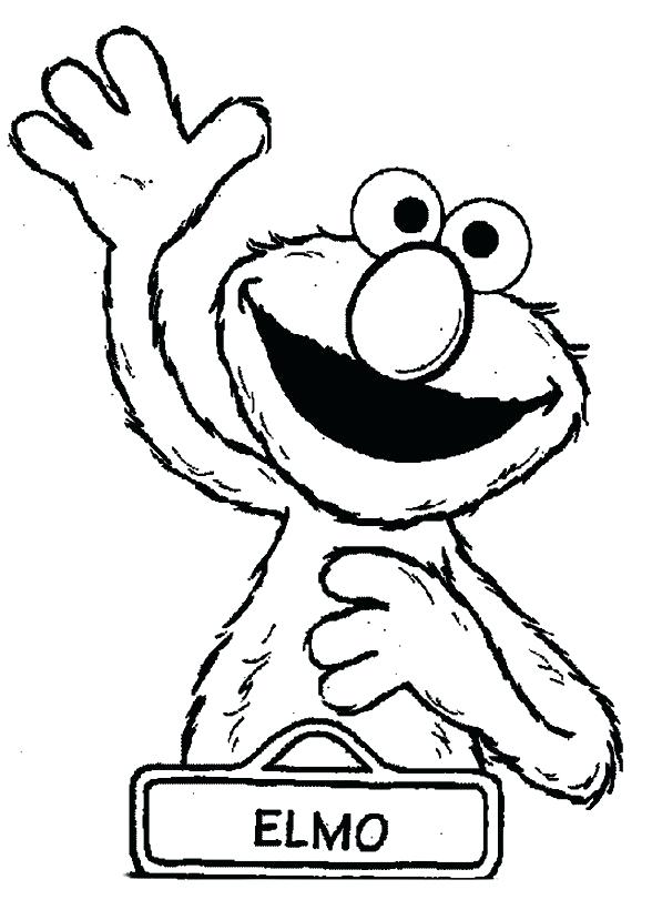 588x820 Free Elmo Halloween Coloring Pages Printable A Kids Osakawan Info