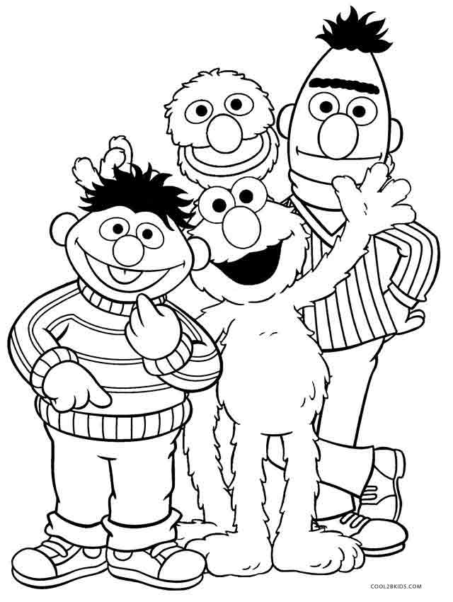 640x850 Printable Elmo Coloring Pages For Kids Cool2bkids
