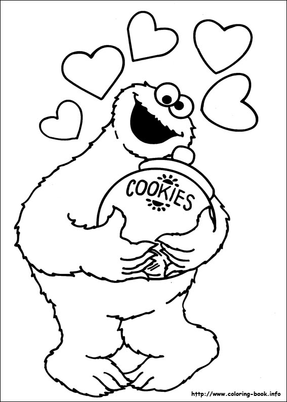 567x794 Sesame Street Printable Coloring Pages Sesame Street Coloring