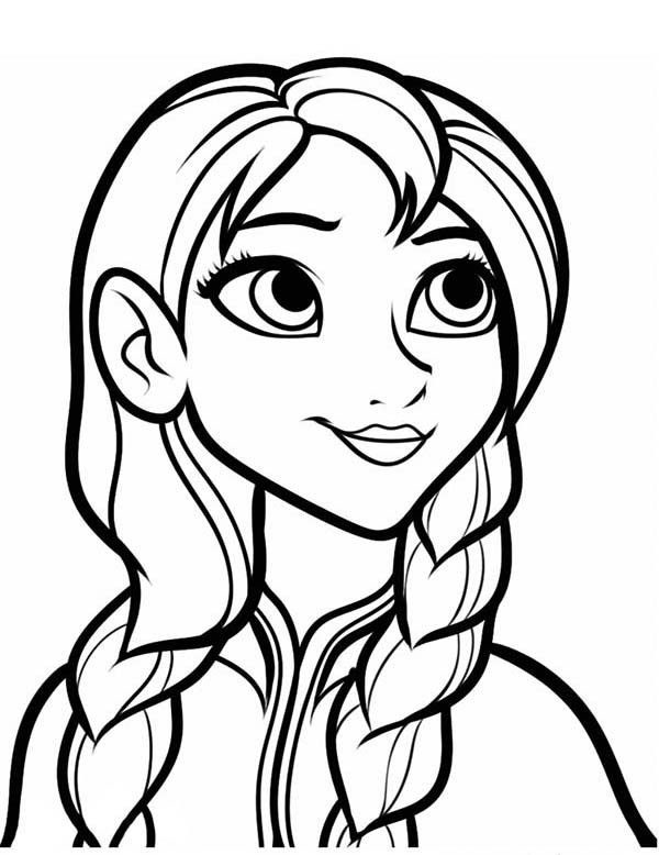600x778 Anna Coloring Pages Picture Of Princess Anna Coloring Pages Best