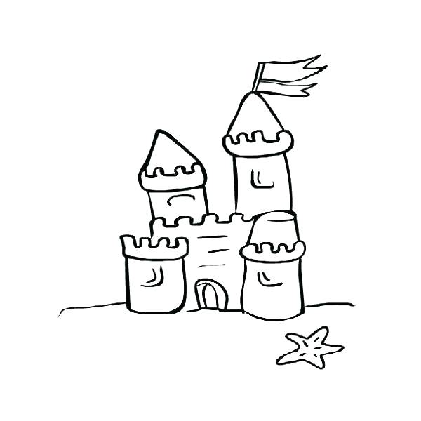 600x600 Cinderella Castle Coloring Sheet Princess Castle Coloring Page