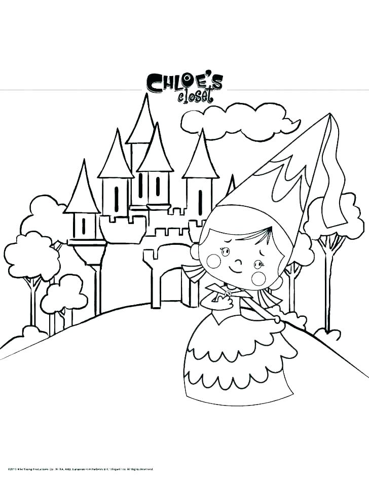 728x941 Coloring Page Castle Castle Coloring Pages Castle Coloring Pages