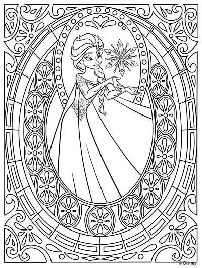 Elsa Coloring Pages