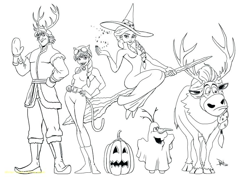 827x609 Elsa Coloring Sheet