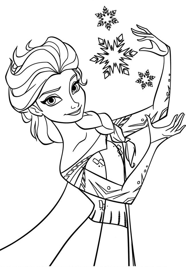 649x933 Frozen Ausmalbilder Zima Coloring Books, Crafts