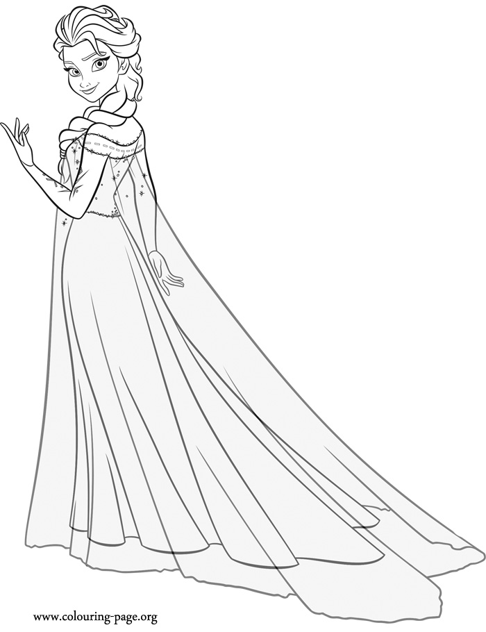 700x910 Frozen Fever Coloring Pages