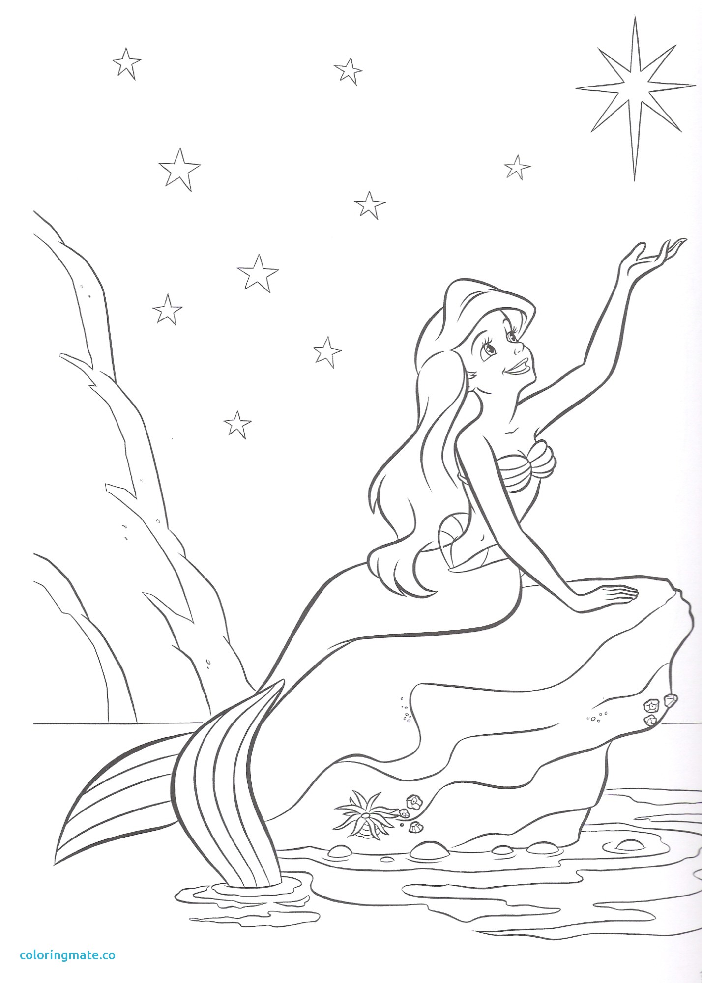 1428x2000 Mermaid Coloring Page Luxury Printable Mermaid Coloring Pages