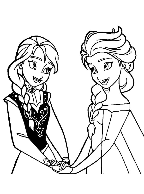 600x810 Anna Coloring Pages Frozen Coloringstar