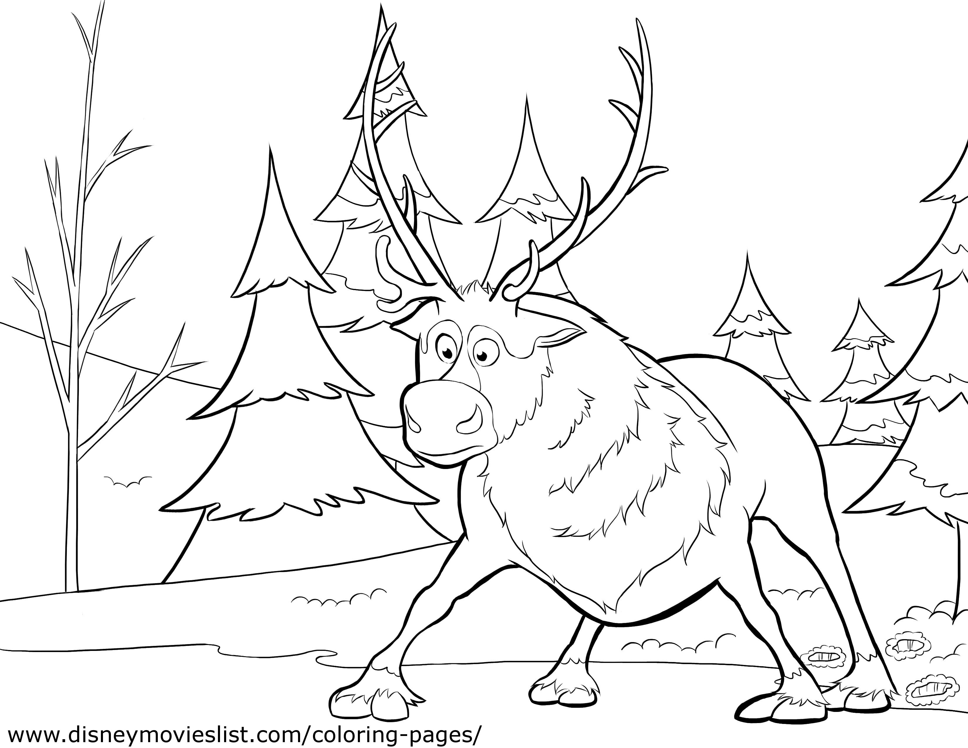 Elsa Printable Coloring Pages
