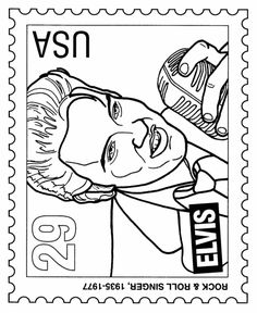 236x288 Elvis Colouring Page. Aloha From Hawaii Was The T.v. Spectacular