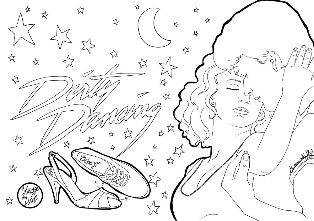1000x707 Dirty Dancing Dirty Dancing Adult Coloring And Crayons Dirty