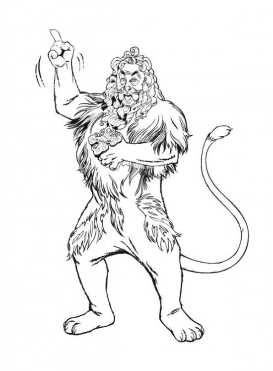 Emerald City Coloring Page
