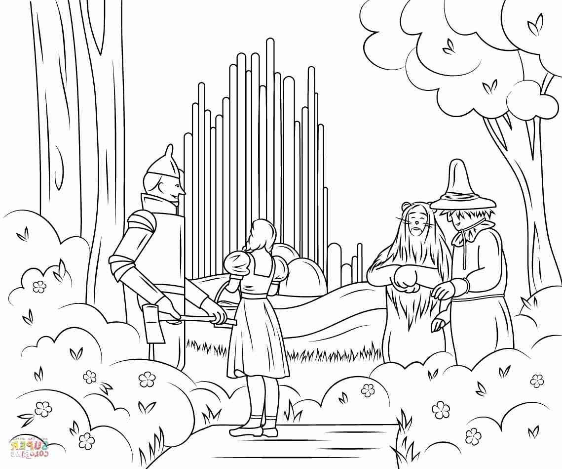 1139x949 Wizard Of Oz Coloring Pages Emerald City Page Fair Olegratiy