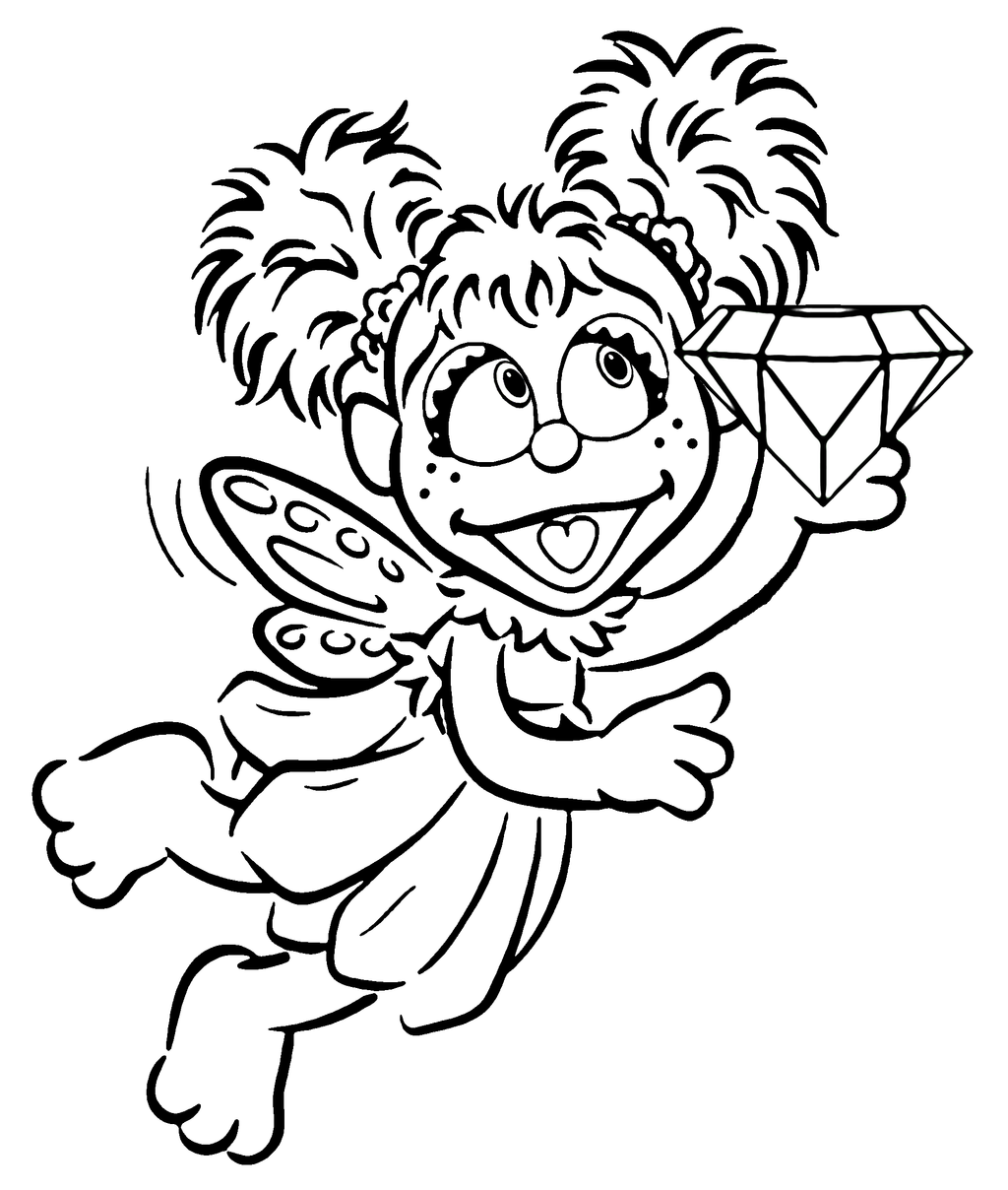 Emerald Coloring Page
