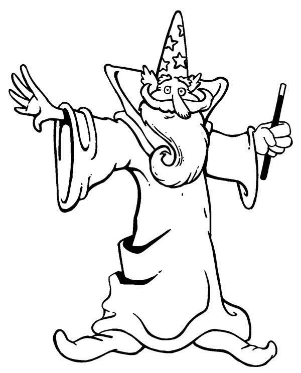 600x744 Marvellous Design Wizard Coloring Pages For Adults Of Oz Emerald