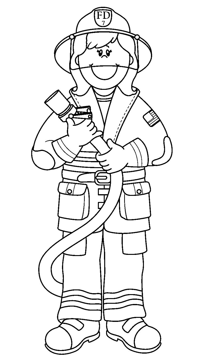 852x1544 Printable Fireman Coloring Pages Printable Firefighter Coloring