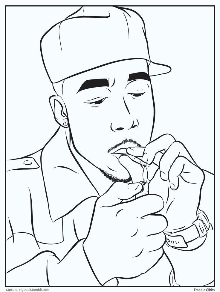 Eminem Coloring Pages