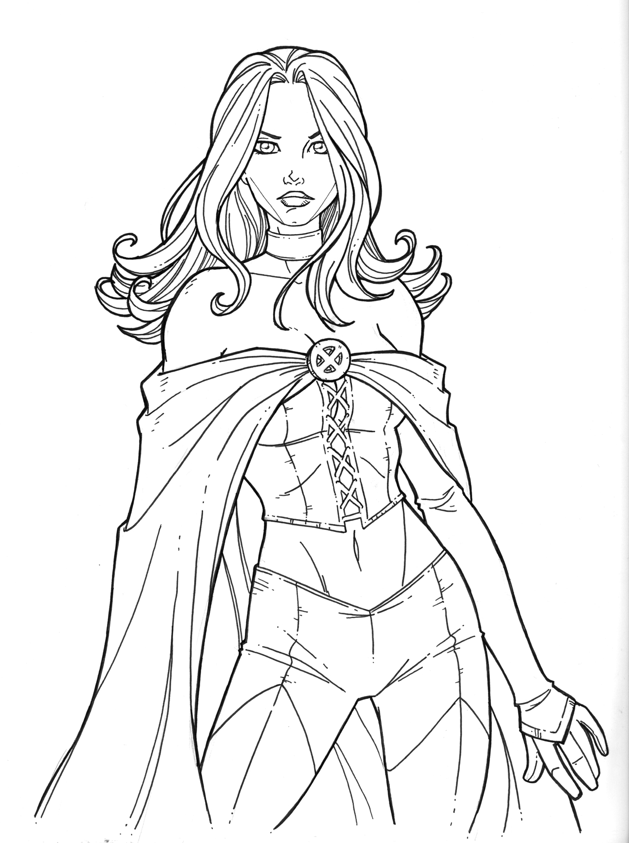 1276x1710 Emma Watson Coloring Pages