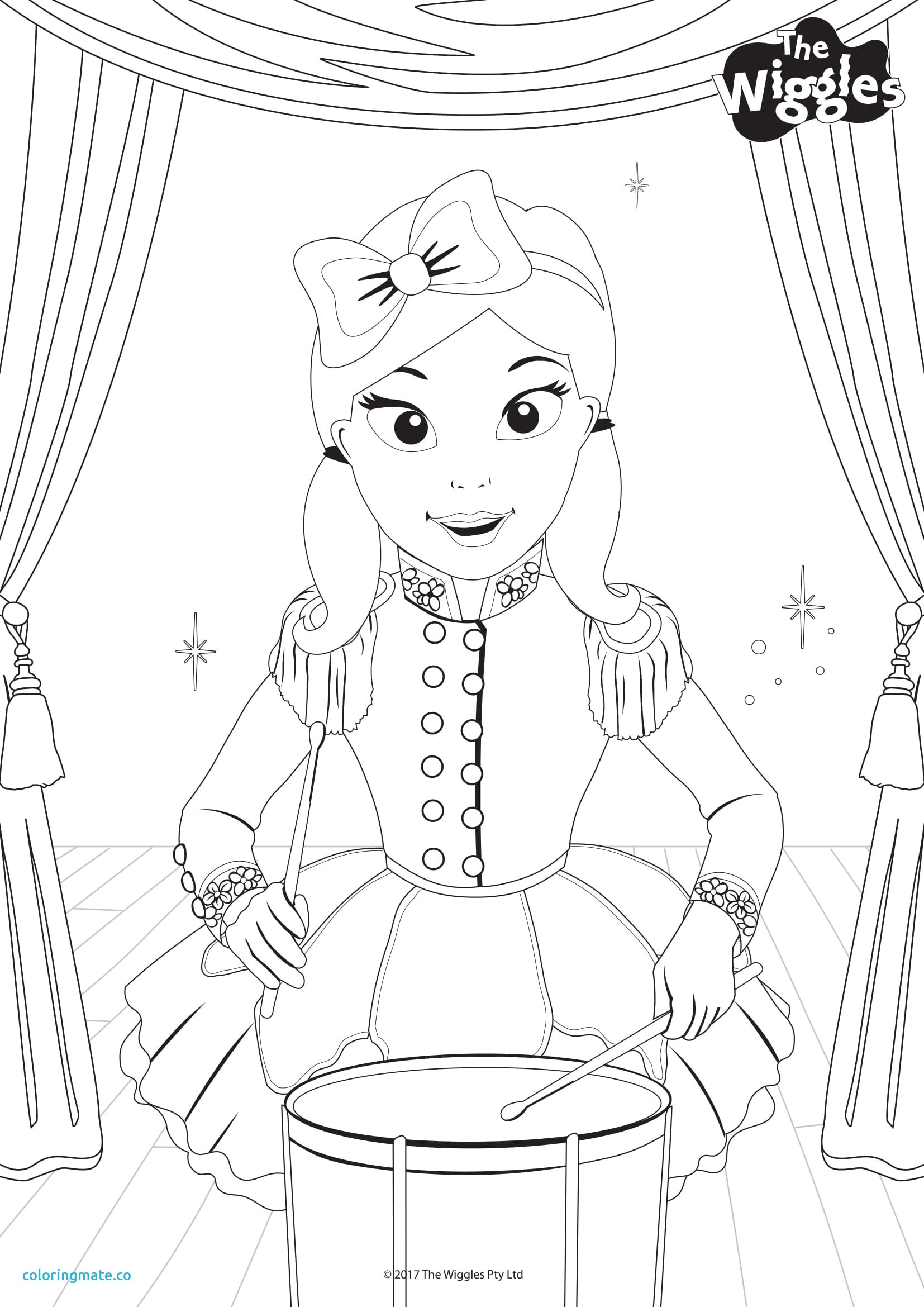 1654x2339 Colouring Emma Band Treehouse Wiggles Inside Wiggles