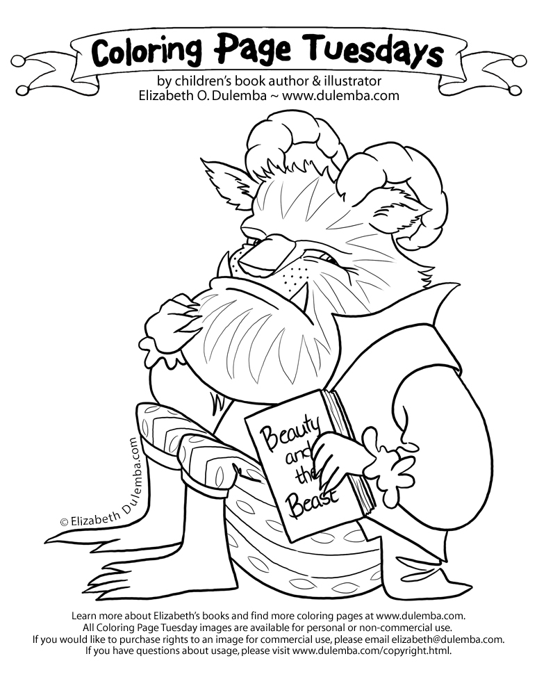 773x1000 Coloring Page Tuesday