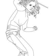 220x220 Emma Watson Coloring Pages