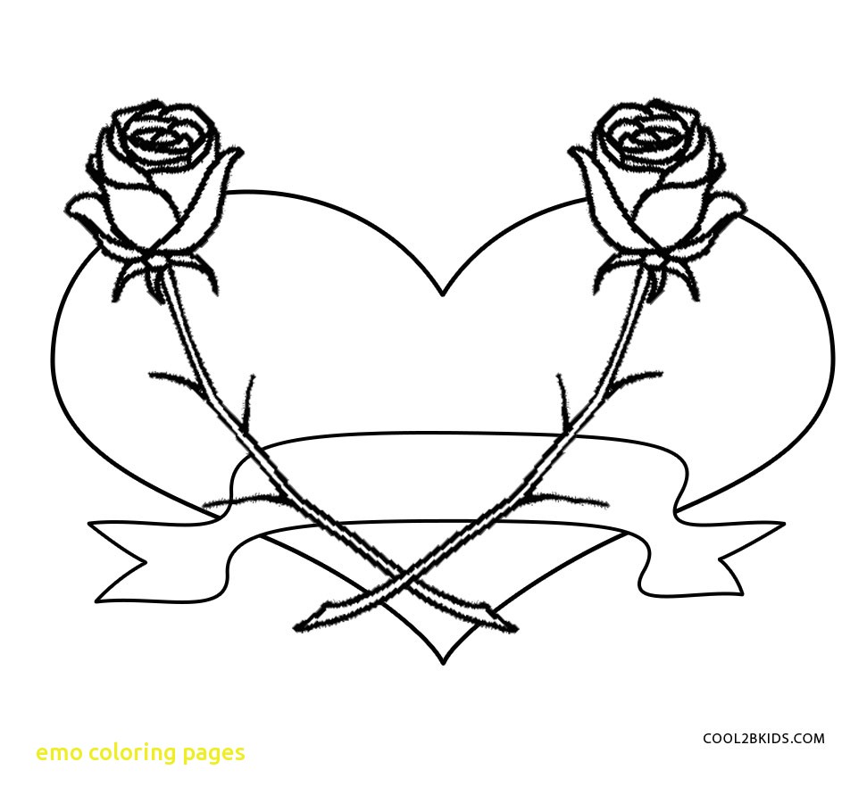 971x900 Limited Emo Coloring Pages 2