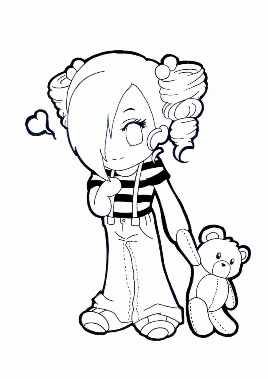 900x1273 Emo Clipart Coloring Page Pencil And In Color Pages Coloring Pages