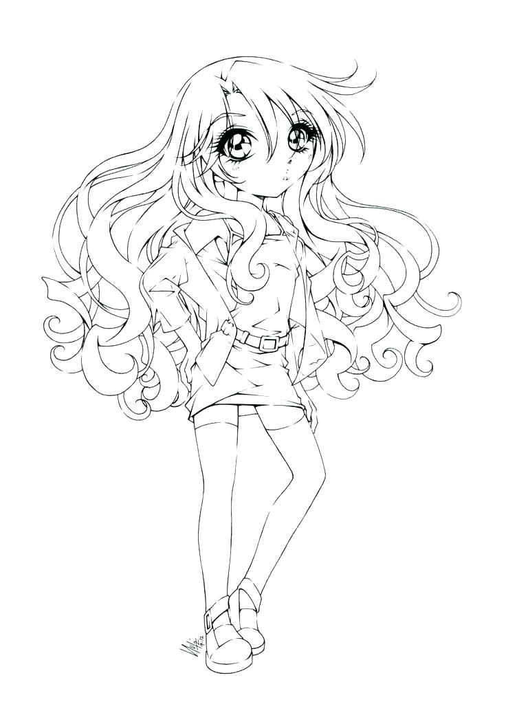736x1037 Emo Anime Girl Coloring Pages Emo Girl Coloring Pages