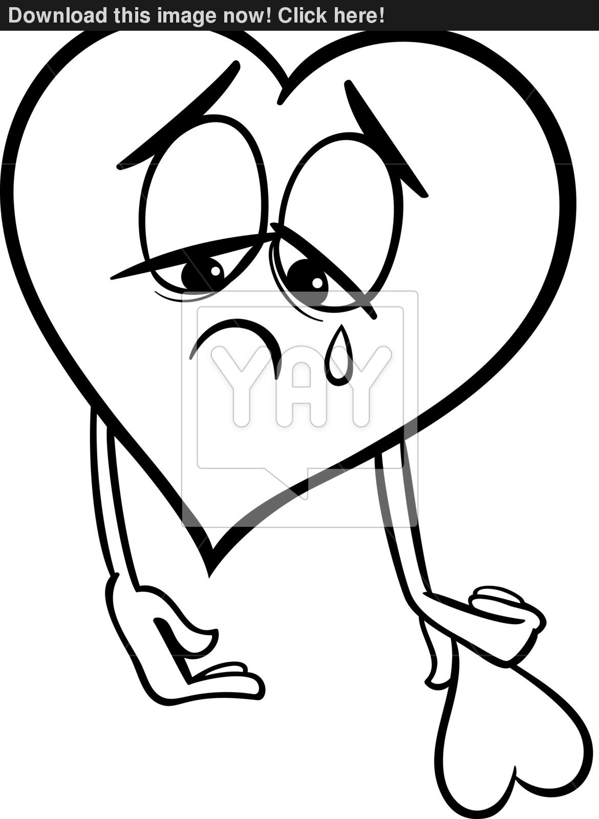 1170x1600 Hearts Coloring Pages