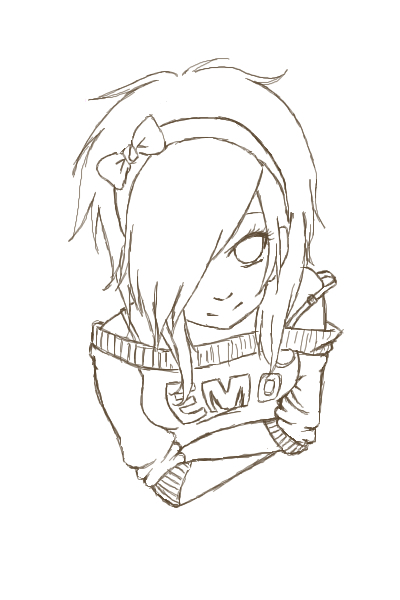 400x600 Emo Coloring Pages Printable Coloring Pages
