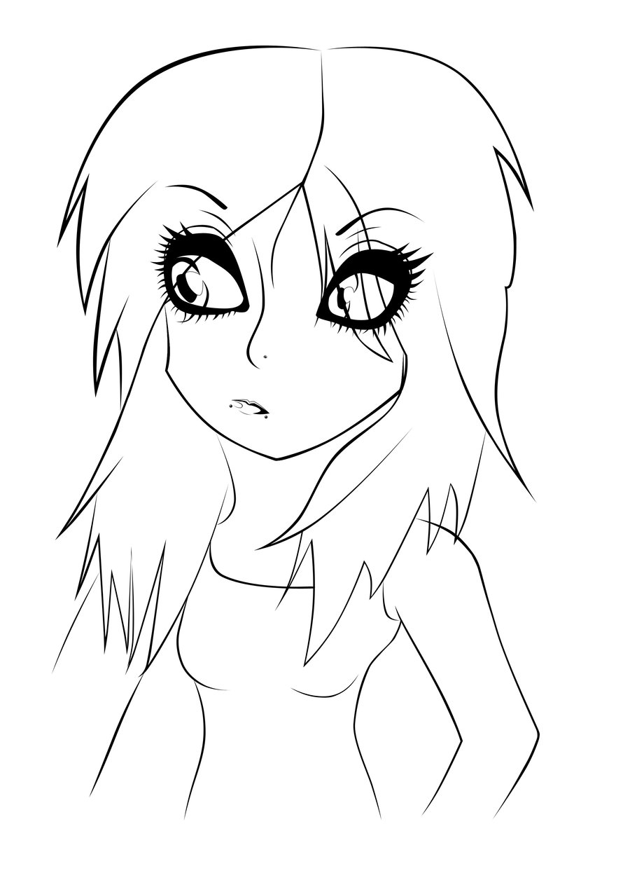 900x1273 Emo Coloring Pages For Kids