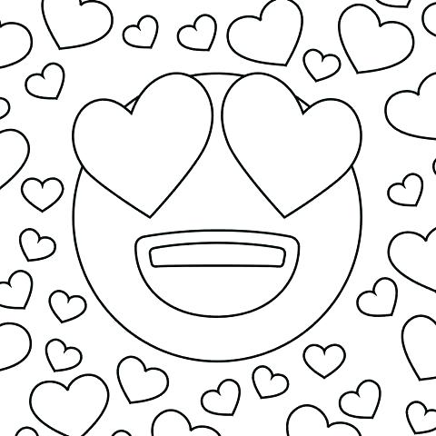 480x480 Emoji Coloring Print Emojis Coloring Pages Emoji Coloring
