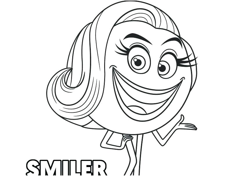 827x609 Free Printable Emoji Coloring Pages Movie Activities
