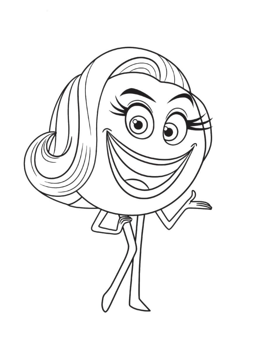 Emoji Coloring Pages To Print