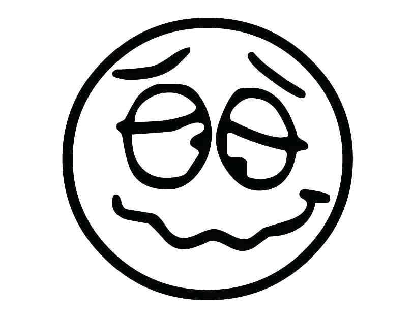 810x630 Smiley Face Coloring Page Smiley Face Coloring Latest Happy Emoji