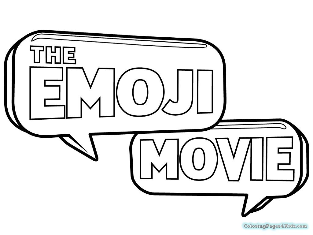 1024x768 The Emoji Movie Coloring Pages Coloring Pages For Kids
