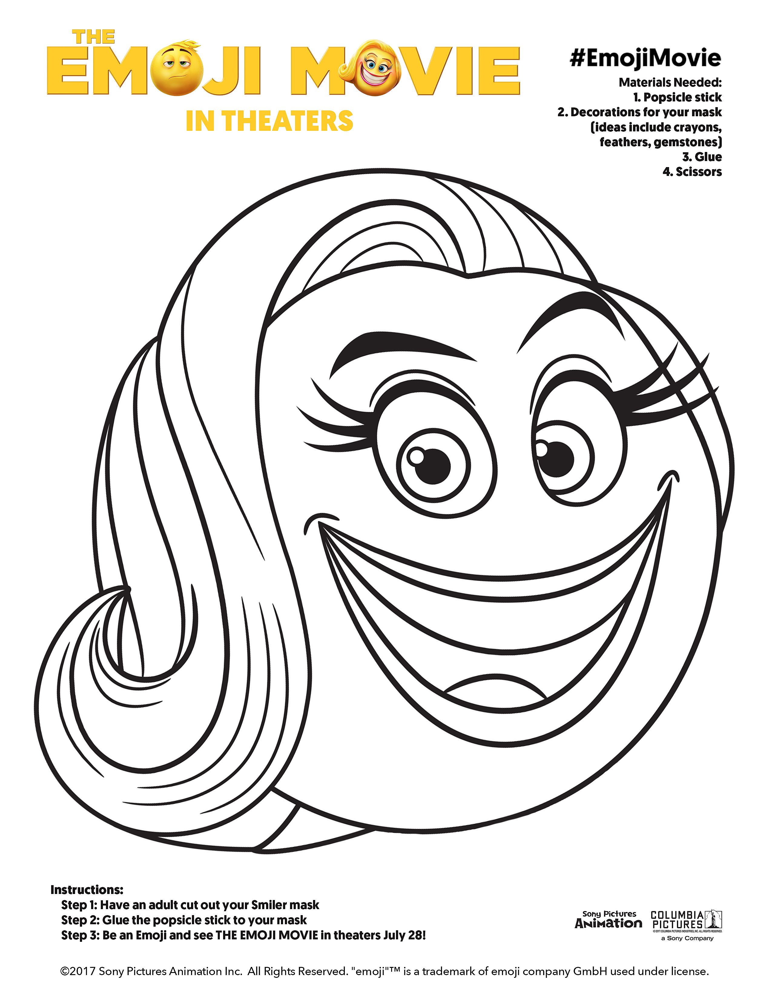 2550x3300 Best Of The Emoji Movie The Fun Going With These Coloring Pages