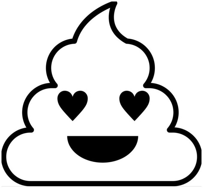 679x630 Poop Emoji Coloring Pages Love Drawing Board Weekly