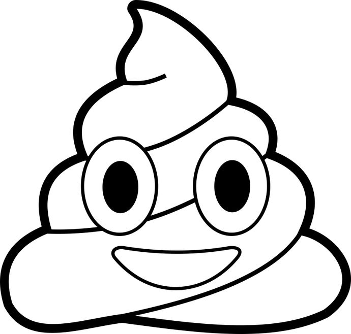 690x658 Emoji Poop Coloring Sheets Vbs 2017 Emoji, Cricut