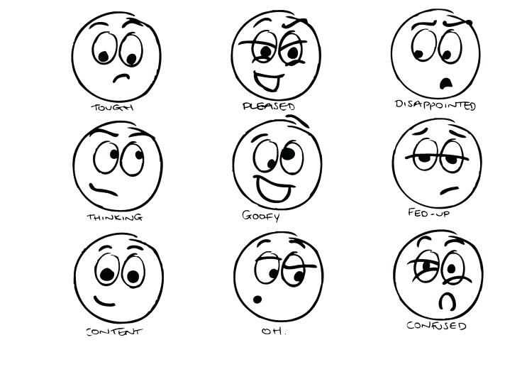 736x534 Emotions Coloring Pages Emotions Coloring Pages 3 Emotions Emotion
